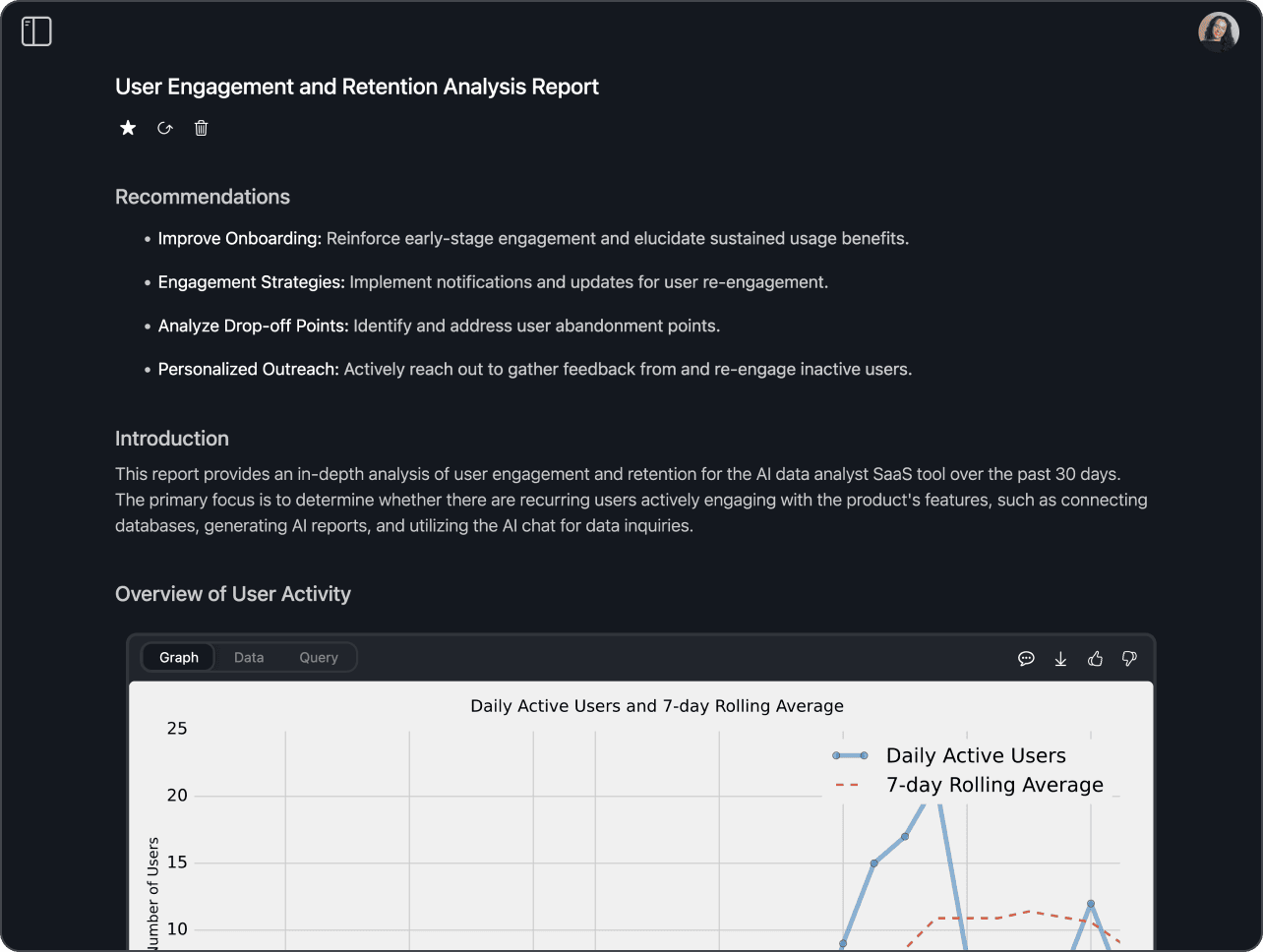 Create Instant AI Reports from your MongoDB
